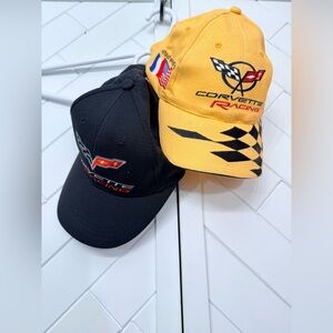 Corvette Racing ball cap duo